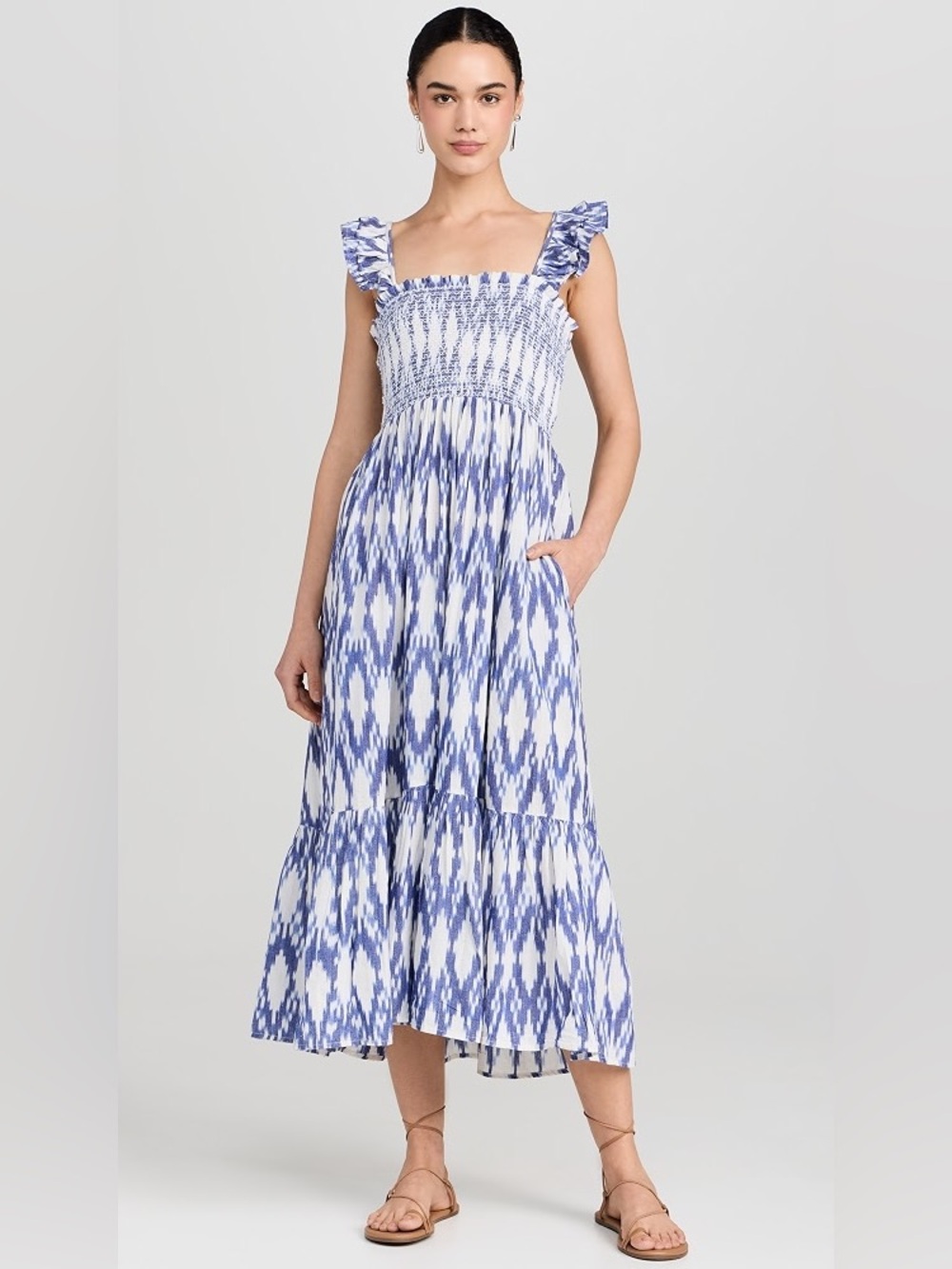 New Marea Sz Sm Ikat Sasca Dress